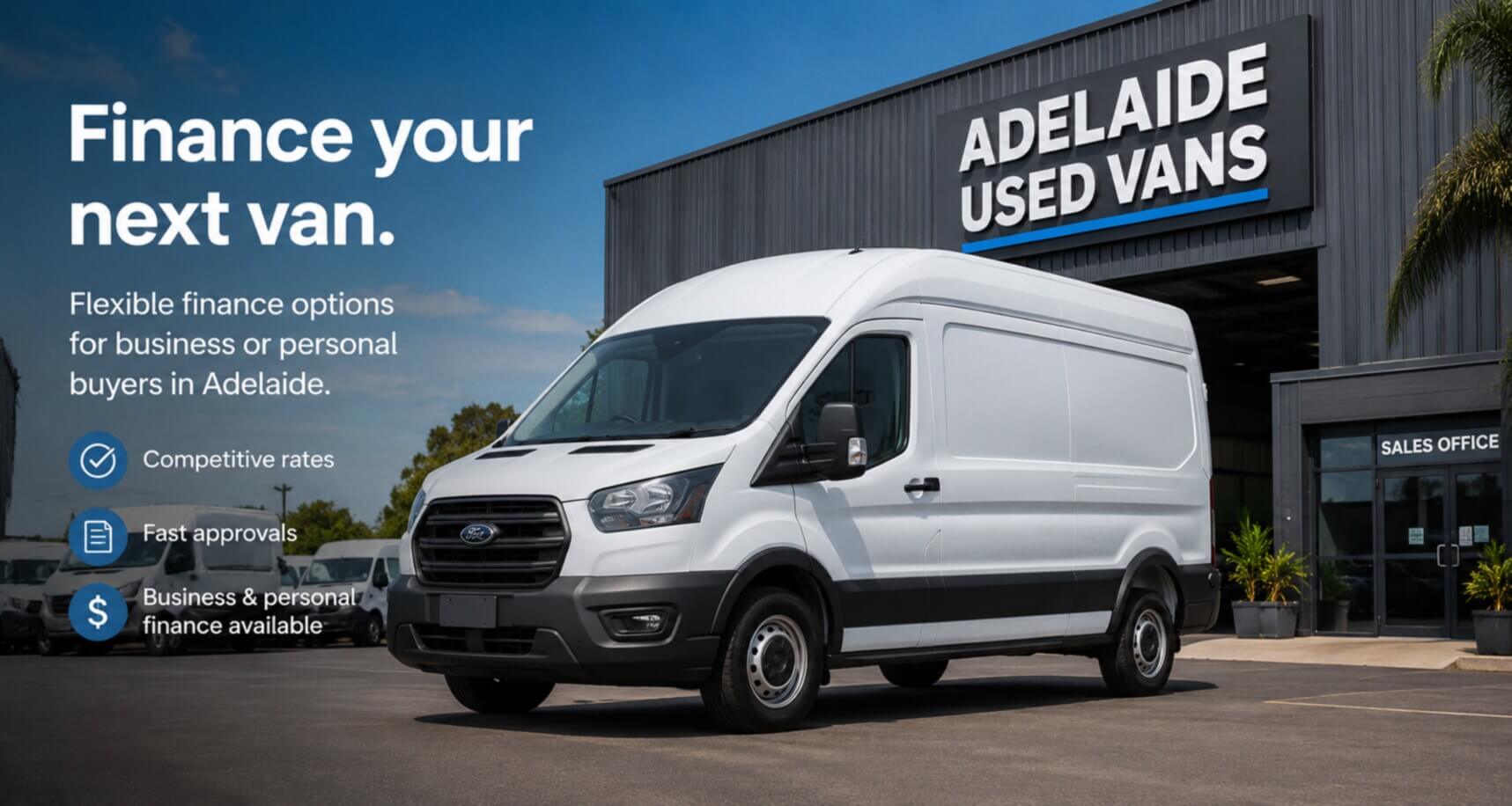 Used van finance Adelaide